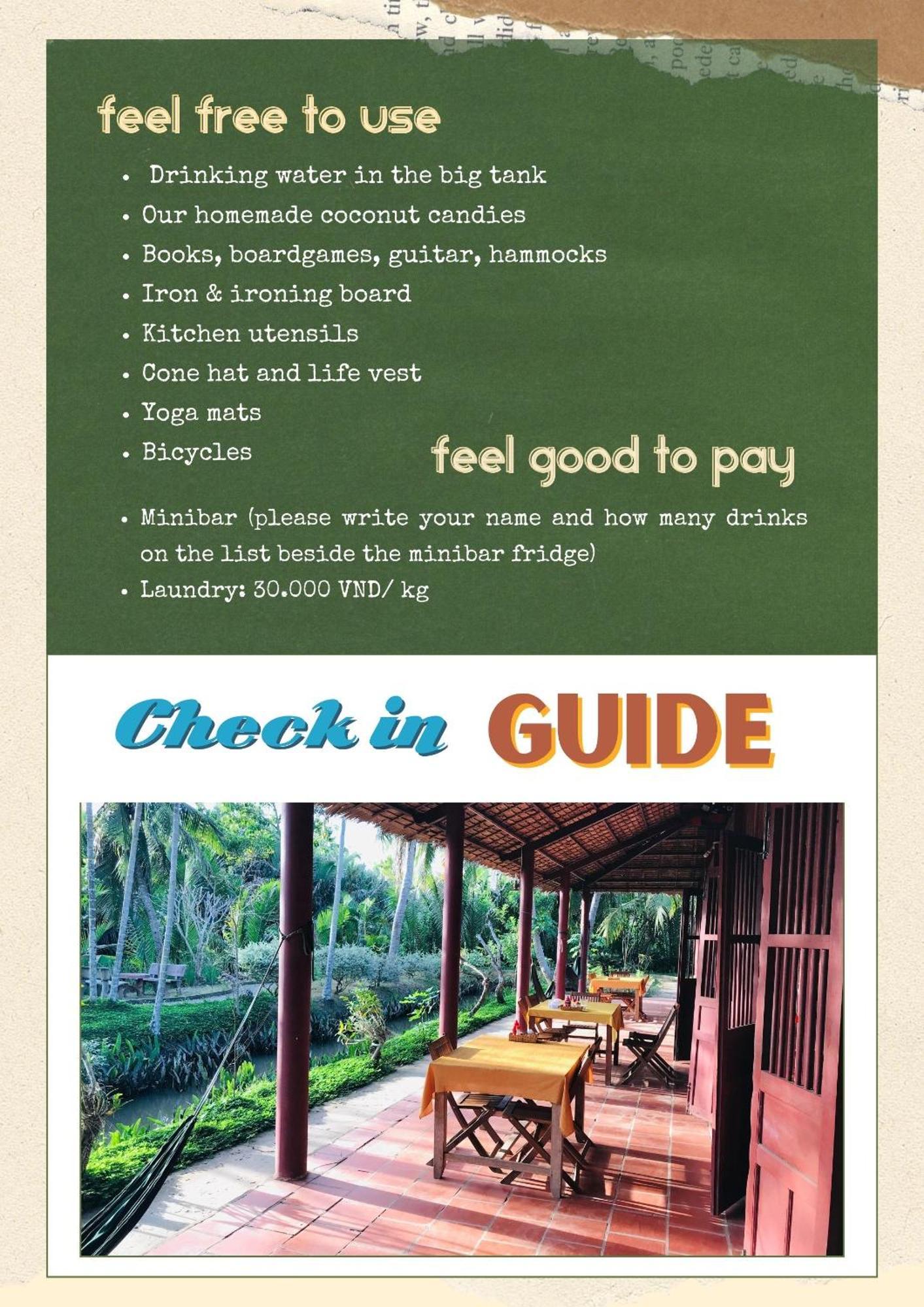 Ba Danh Homestay & Kitchen - Ben Tre Mekong Экстерьер фото
