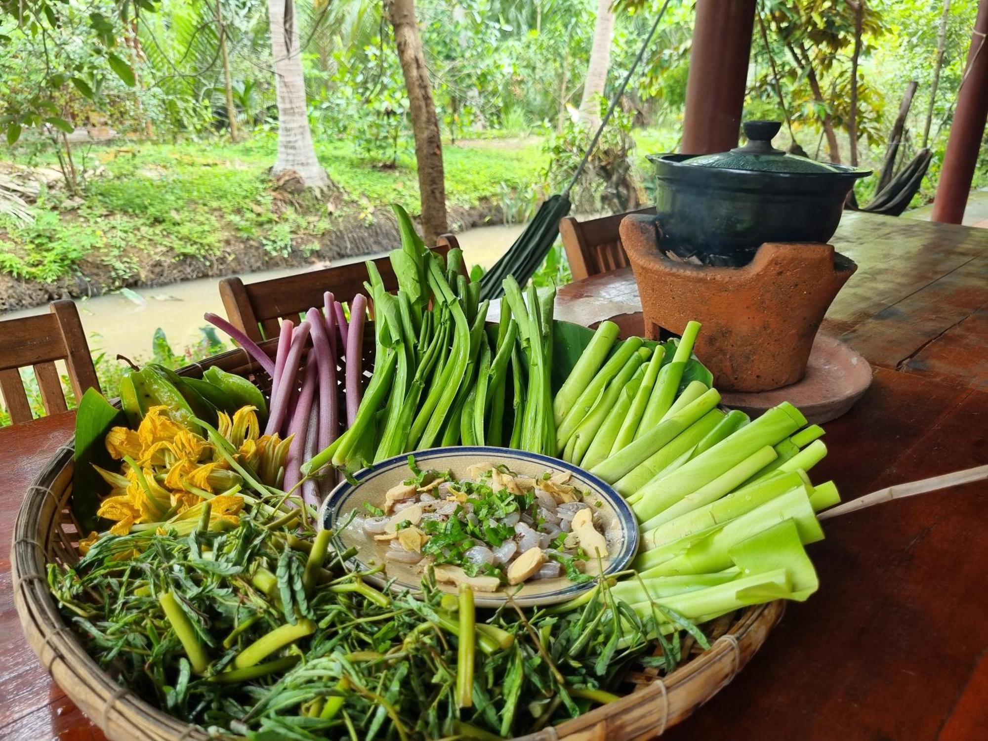 Ba Danh Homestay & Kitchen - Ben Tre Mekong Экстерьер фото