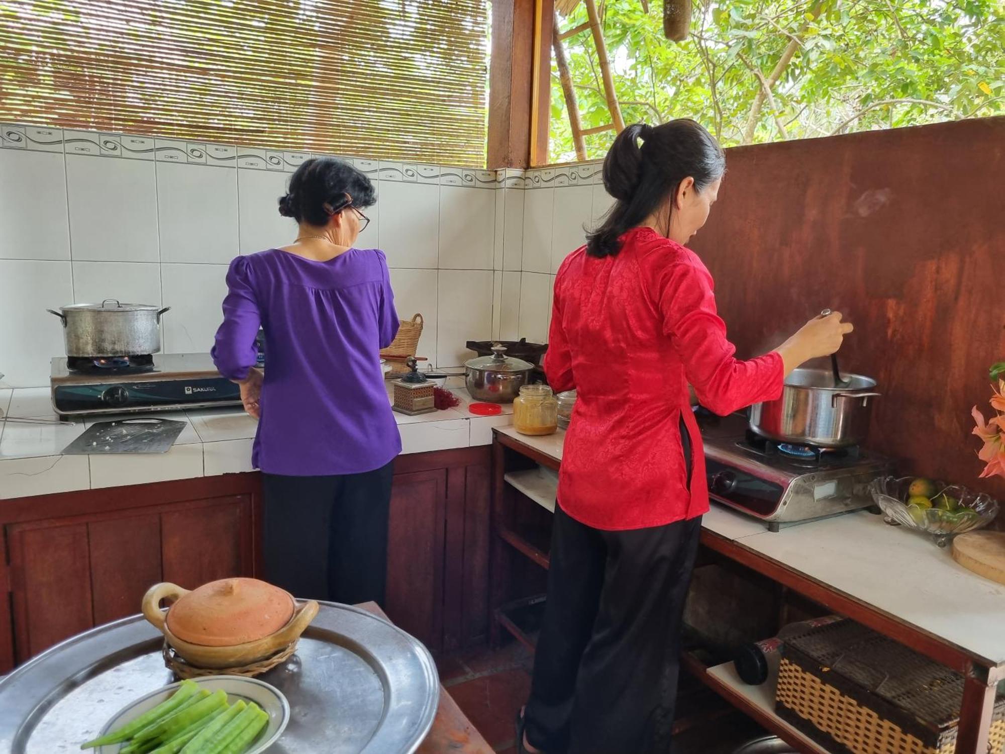 Ba Danh Homestay & Kitchen - Ben Tre Mekong Экстерьер фото